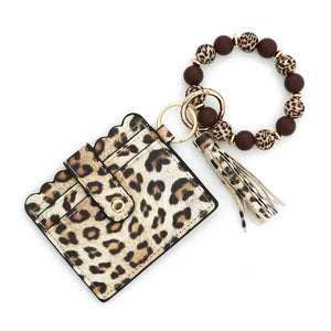 Leopard PVC Card Holder