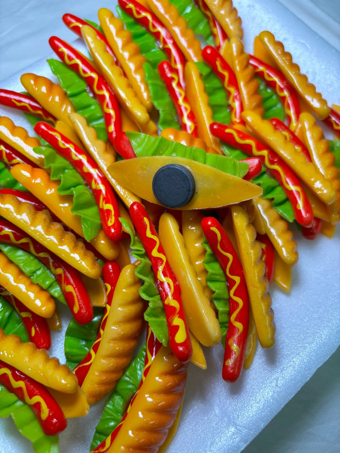 Hot Dog Kitchen Magnet | Relish the Moment