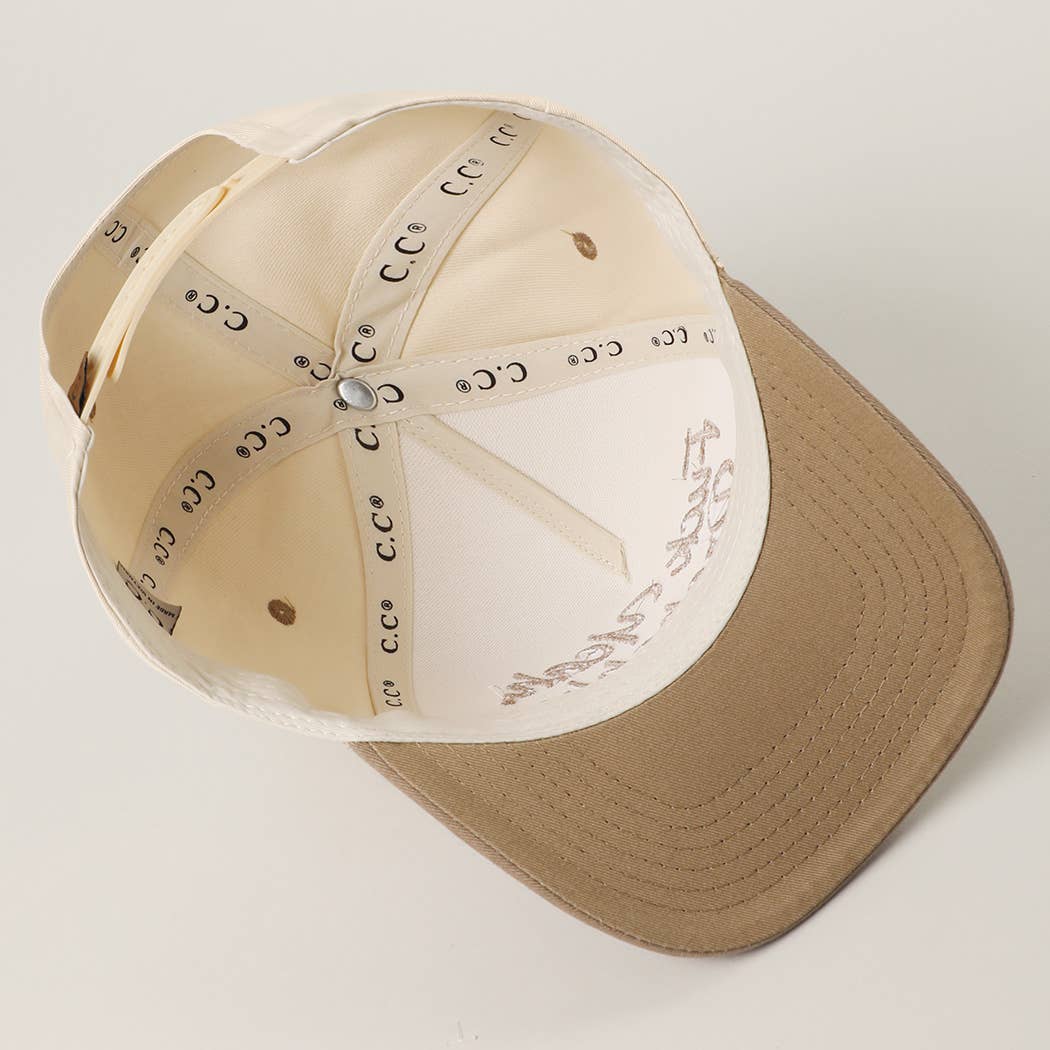 Fuck Yeah, Probably Embroidered Two-Tone Trucker Hat