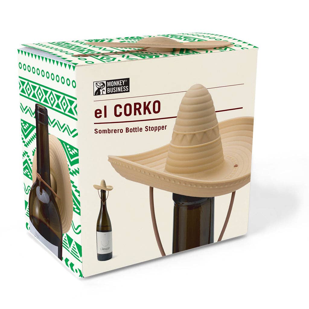 Sombrero Bottle Stopper | el Corko