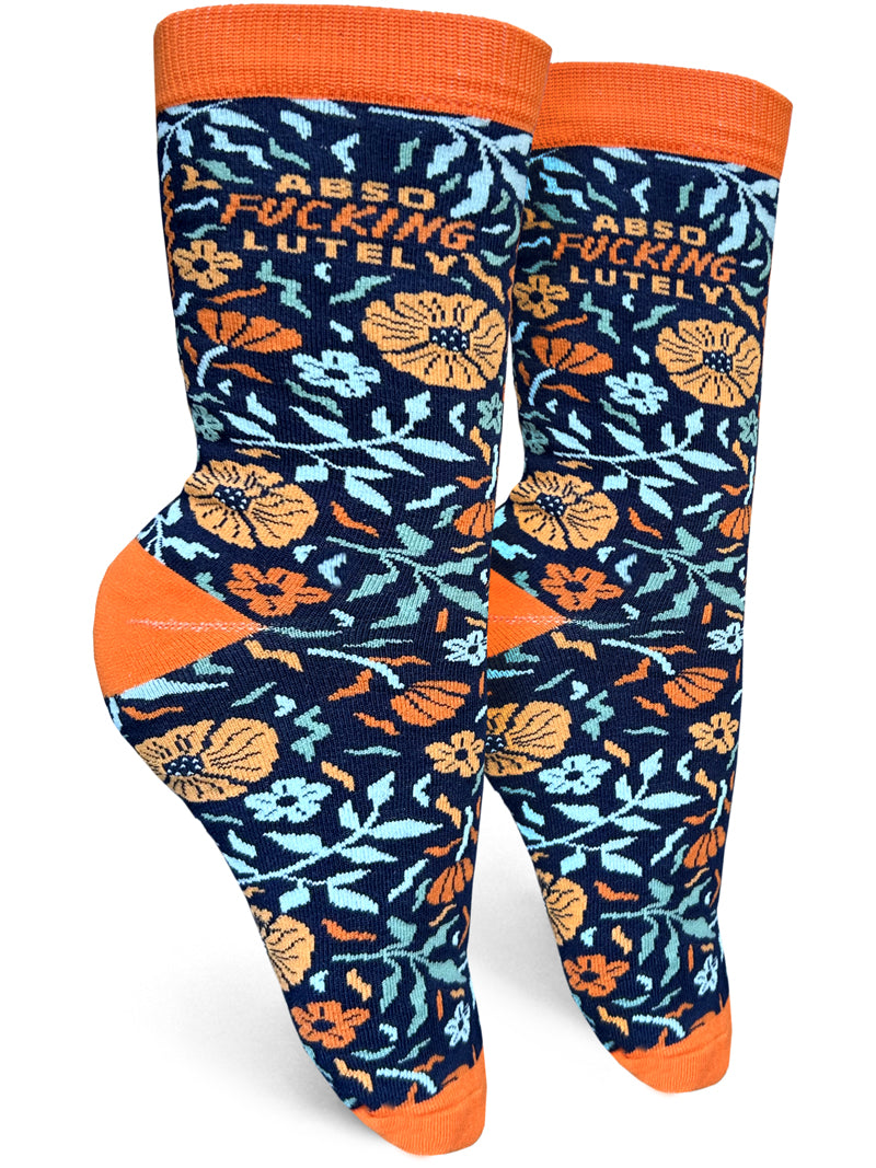 Absofuckinglutely Womens Crew Socks