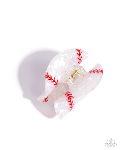 Baseball Babe Hair Clip