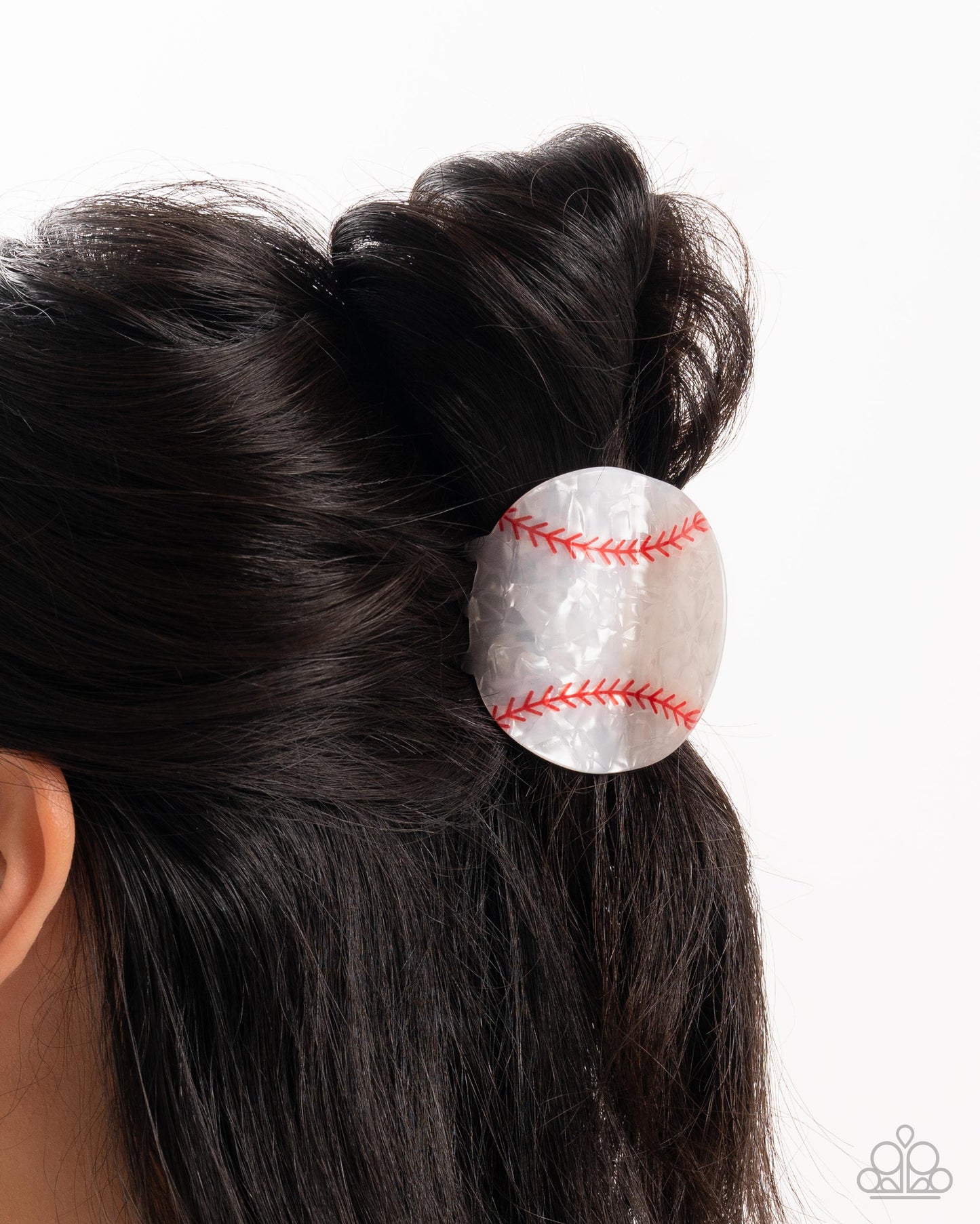 Baseball Babe Hair Clip