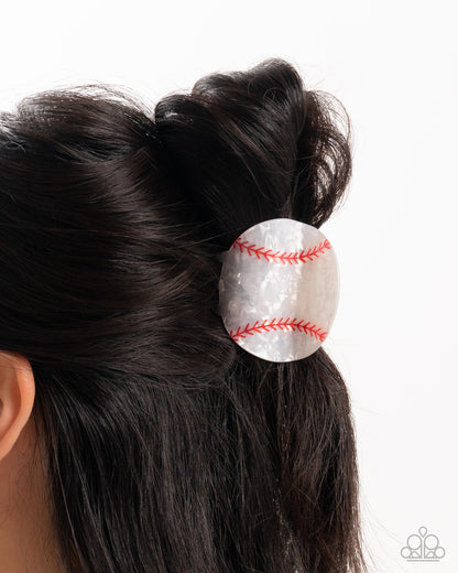 Baseball Babe Hair Clip