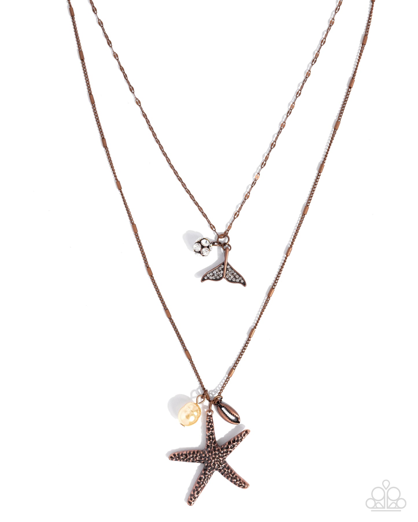 Coral Class Necklace w/Earrings