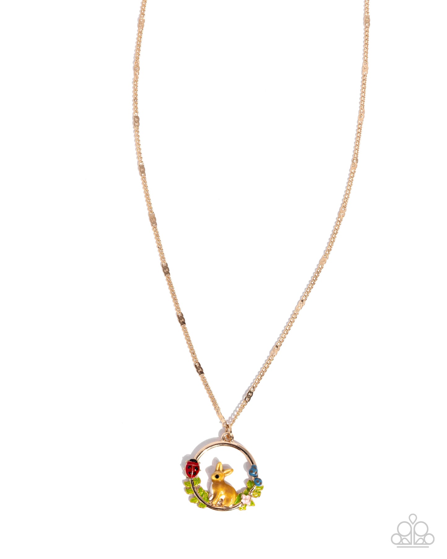EASTER EMBLEM Necklace w/Earrings