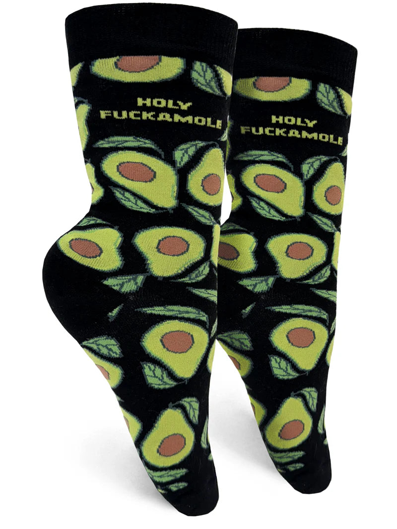 Holy Fuckamole Womens Crew Socks