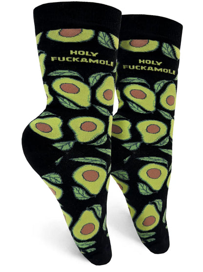 Holy Fuckamole Womens Crew Socks