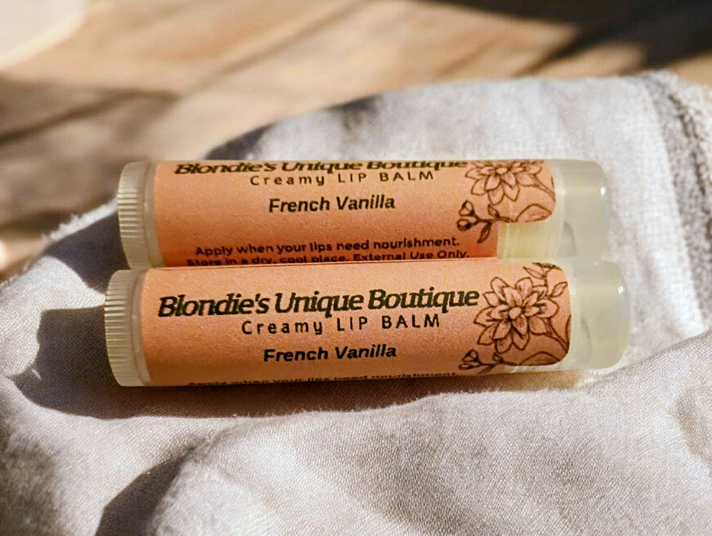 Blondie's Creamy Lip Balm | Beeswax + Shea Butter
