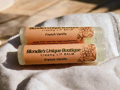Blondie's Creamy Lip Balm | Beeswax + Shea Butter