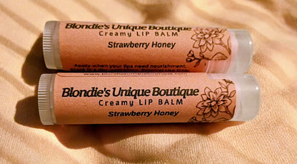 Blondie's Creamy Lip Balm | Beeswax + Shea Butter