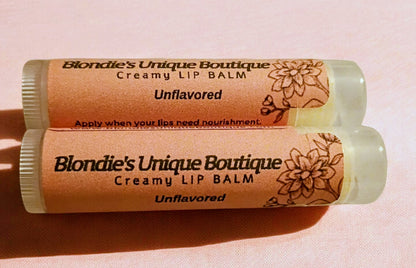Blondie's Creamy Lip Balm | Beeswax + Shea Butter