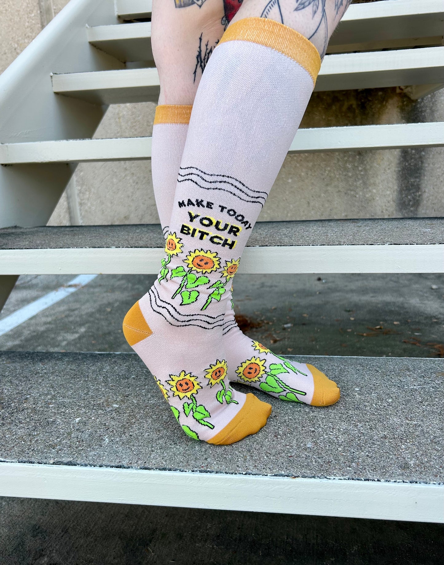 Make Today Your Bitch Womens 15-20 mmHg COMPRESSION Socks/ Adult Content Socks🫣