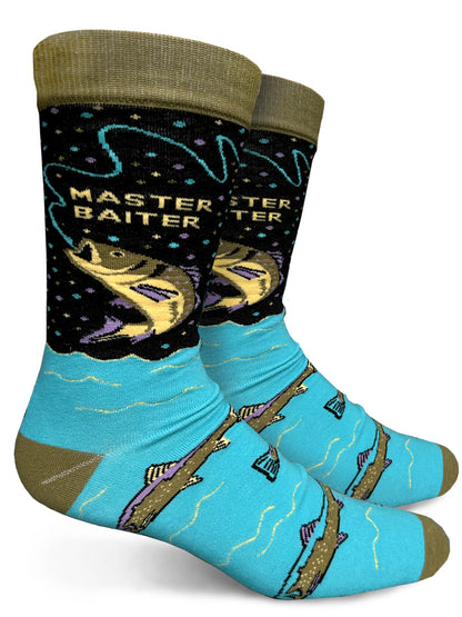 Master Baiter Mens Crew Socks
