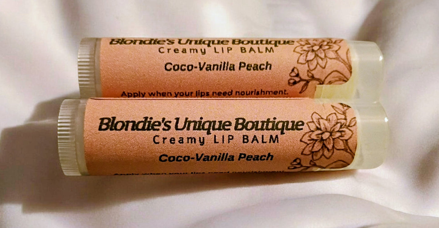 Blondie's Creamy Lip Balm | Beeswax + Shea Butter