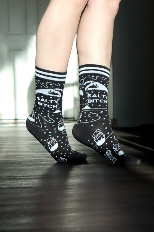 Salty Bitch Womens Crew Socks