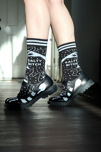 Salty Bitch Womens Crew Socks