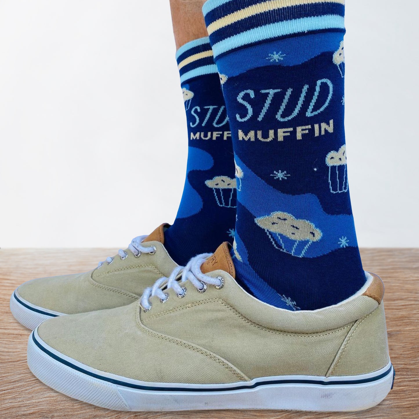 Stud Muffin Mens Crew Socks