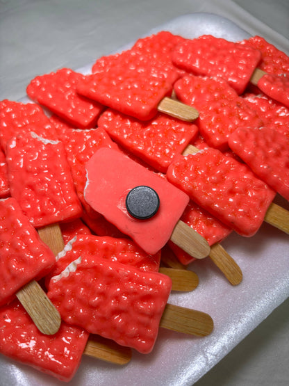 Strawberry Ice Cream Kitchen Magnet | Sweet Treat