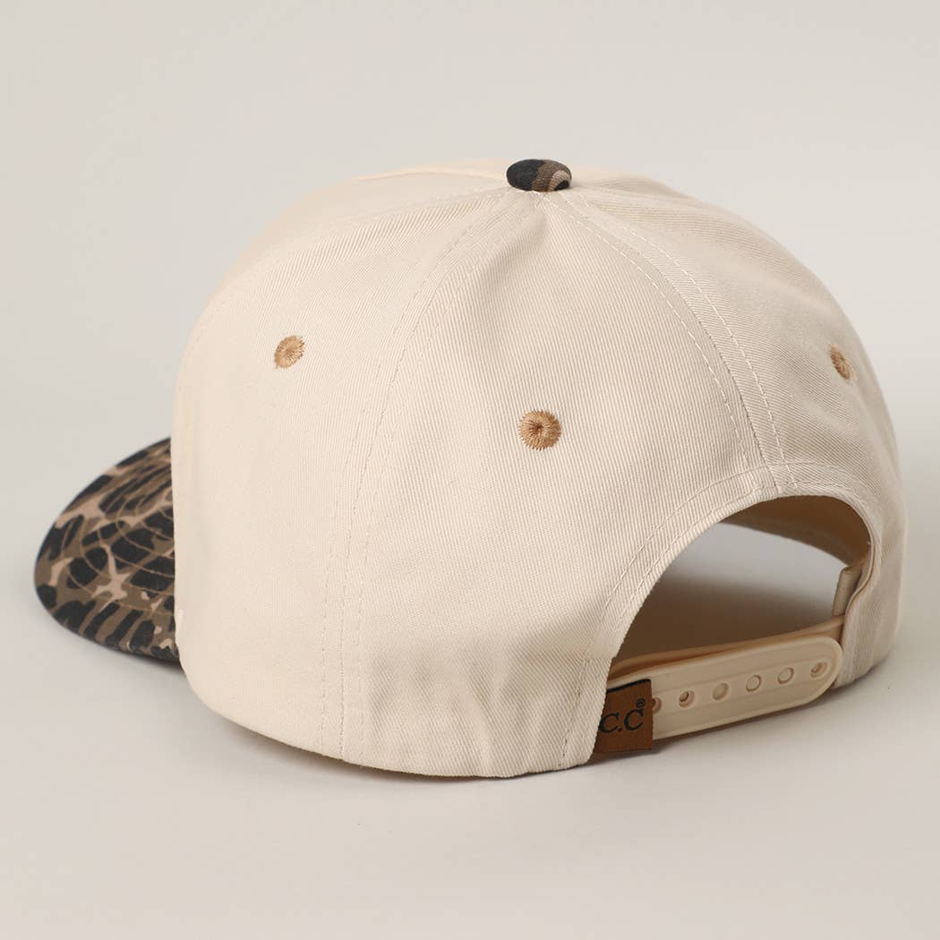P.S. I Love You Embroidered Two-Tone Trucker Hat