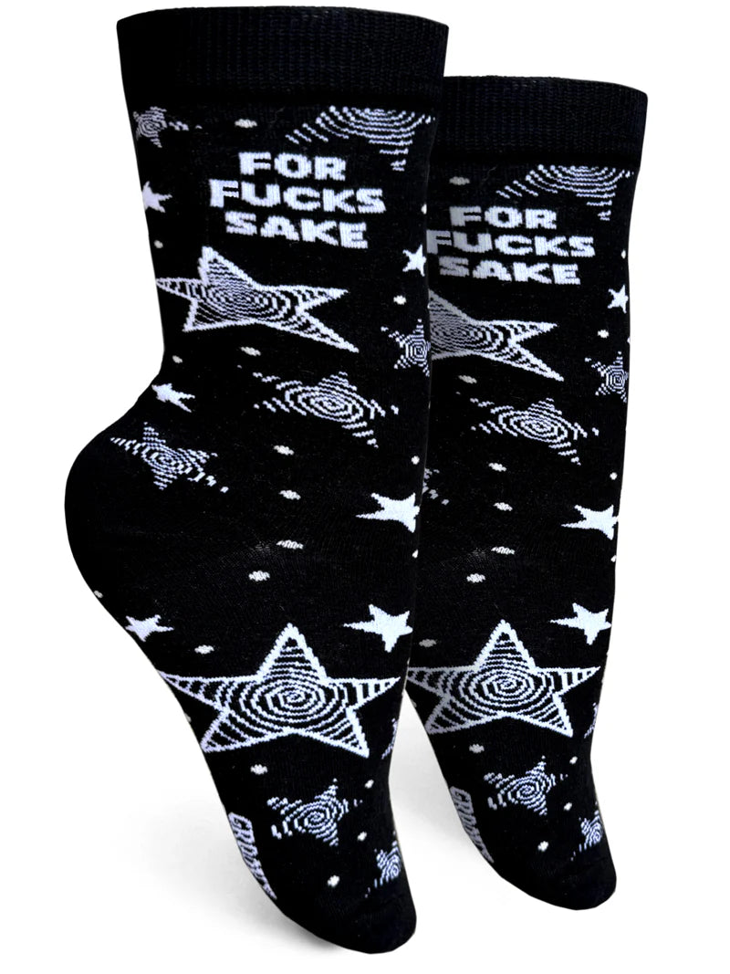 For Fucks Sake Womens Crew Socks