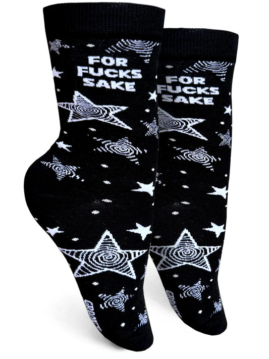 For Fucks Sake Womens Crew Socks